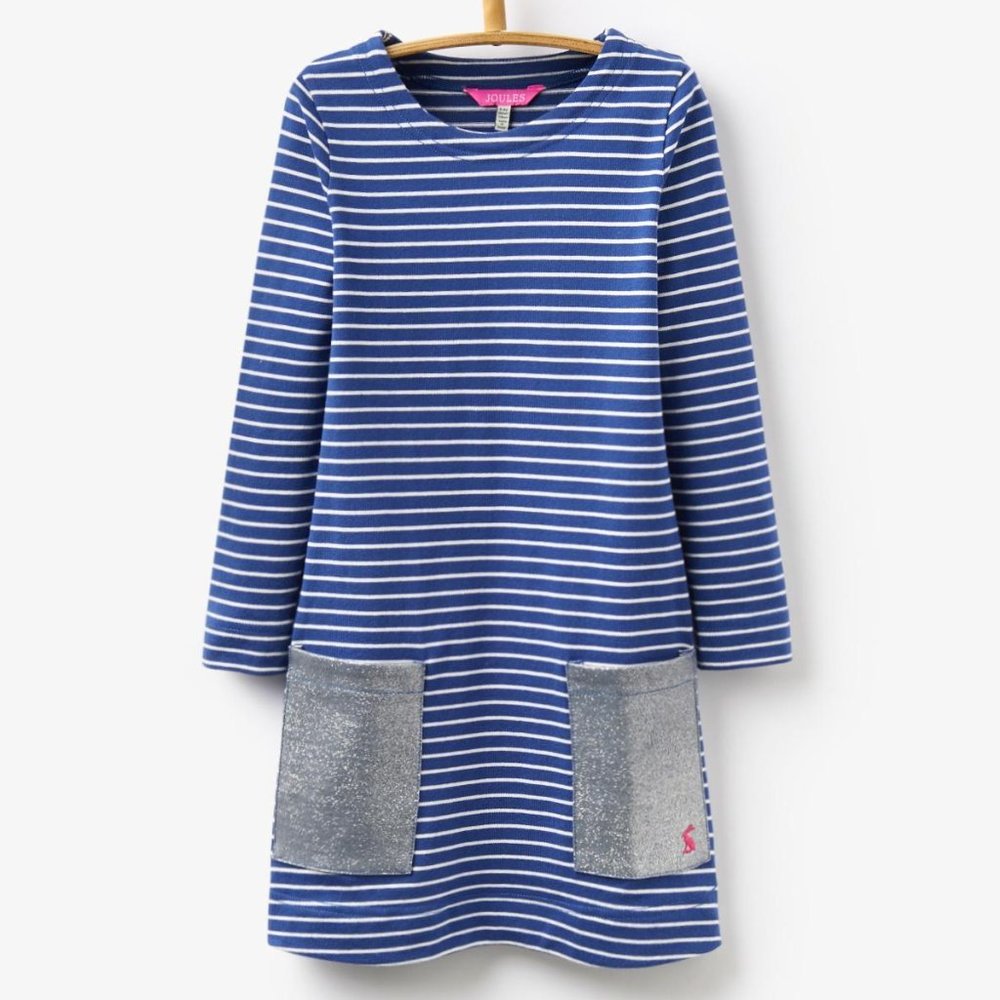 Joules cotton dress for a girl NWT